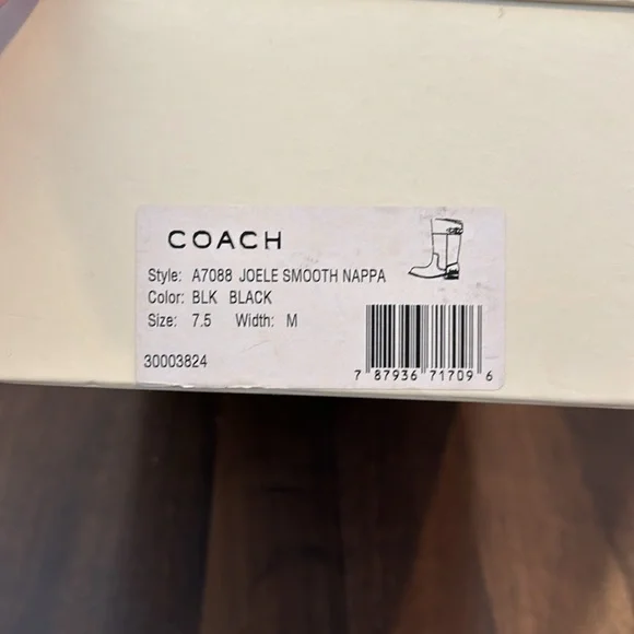 Coach Boots - Picture 7 of 9